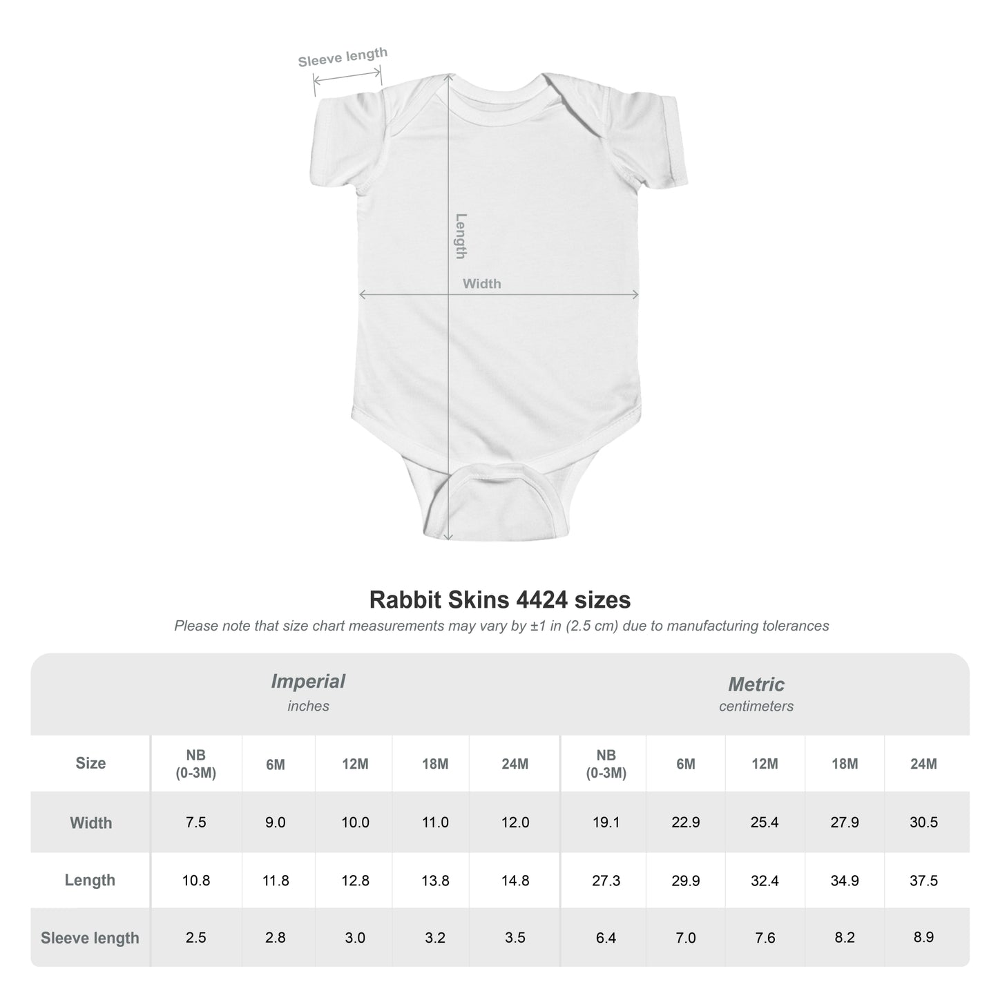 BabyBear Fine Jersey Bodysuit