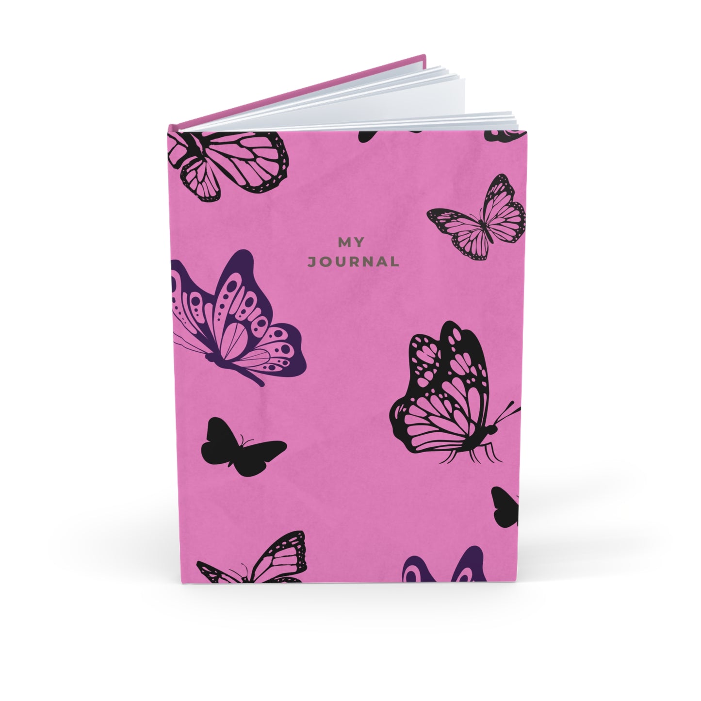 A5 Hardcover Butterfly Journal