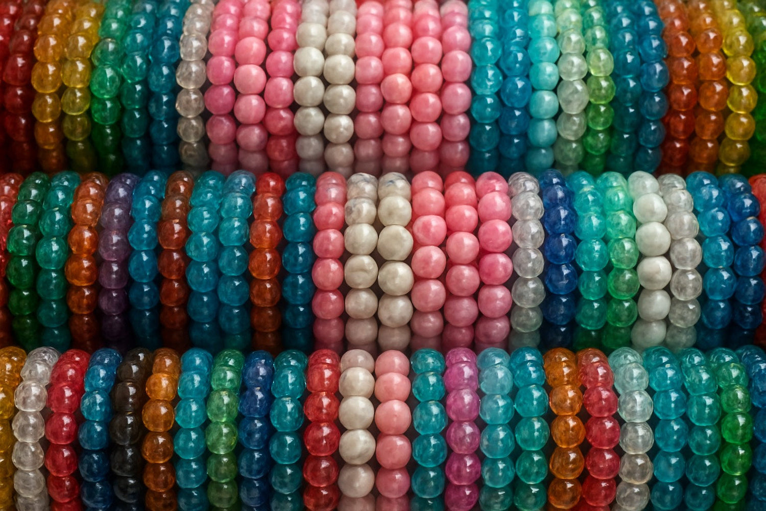 Plain Beaded Bracelets