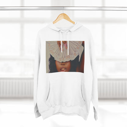 Three-Panel Fleece Hoodie