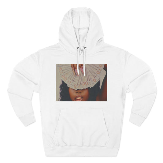 Three-Panel Fleece Hoodie