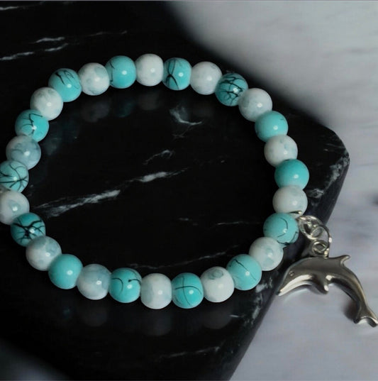 Dolphin Beaded Bracelet
